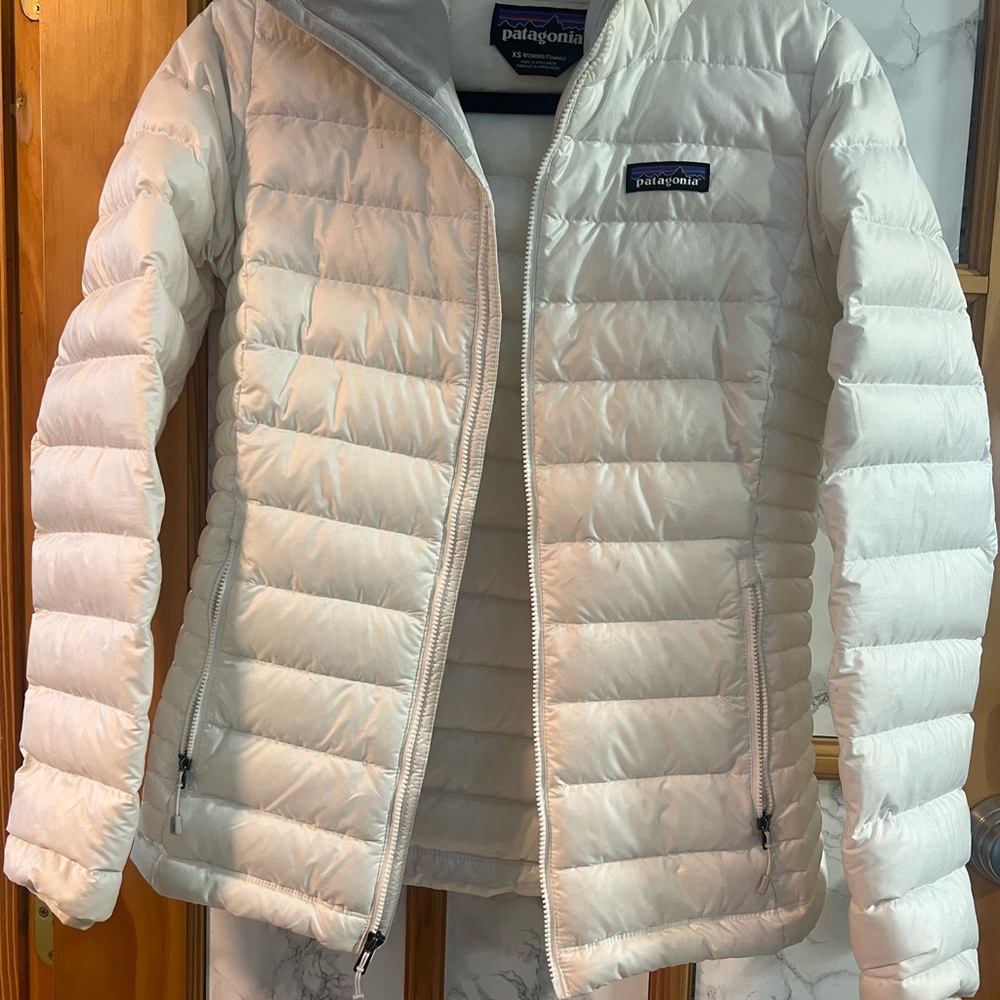 Patagonia Off-White Quilted Jacket
